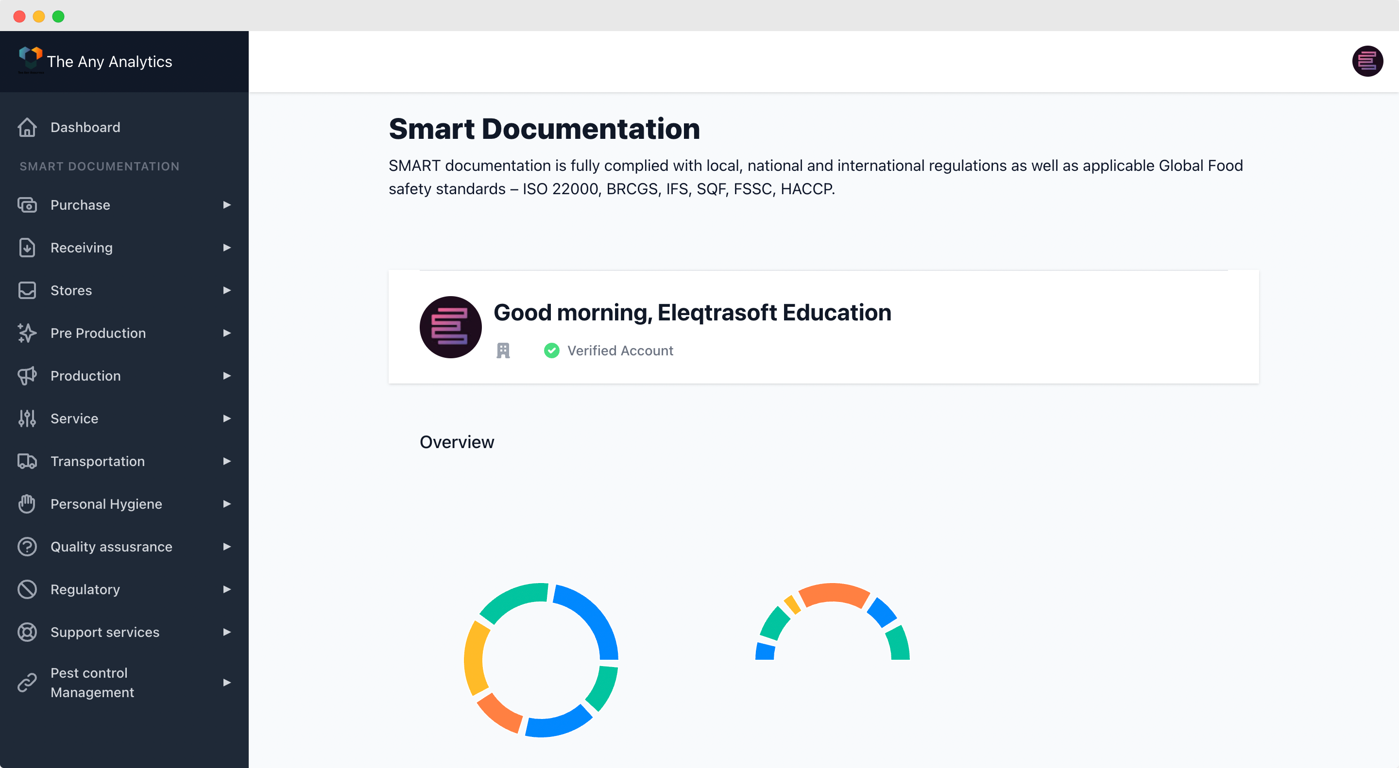 Inbox user interface